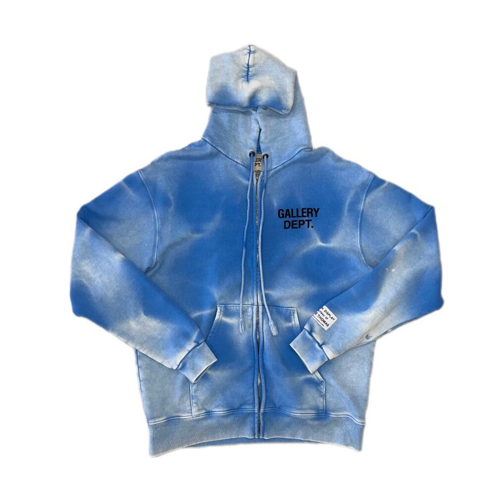GALLERY DEPT HOODIE (SUNFADED BLUE)